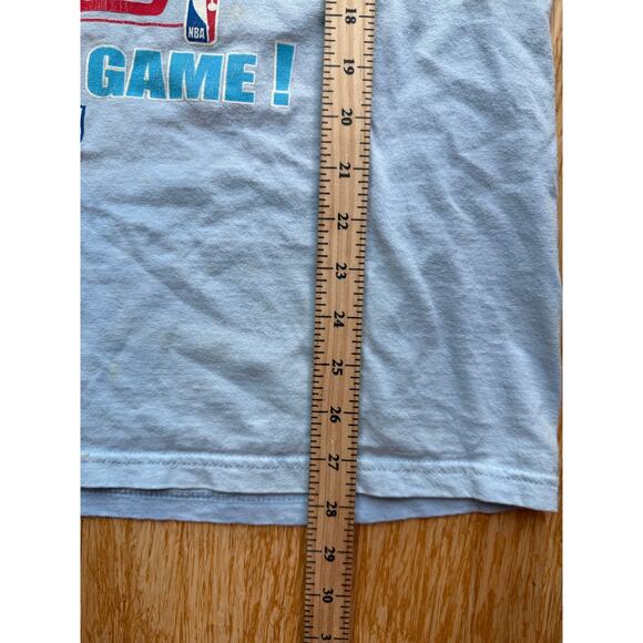 NBA 2005 Playoffs Denver Destination Finals Mens XL Light Blue - Picture 5 of 8